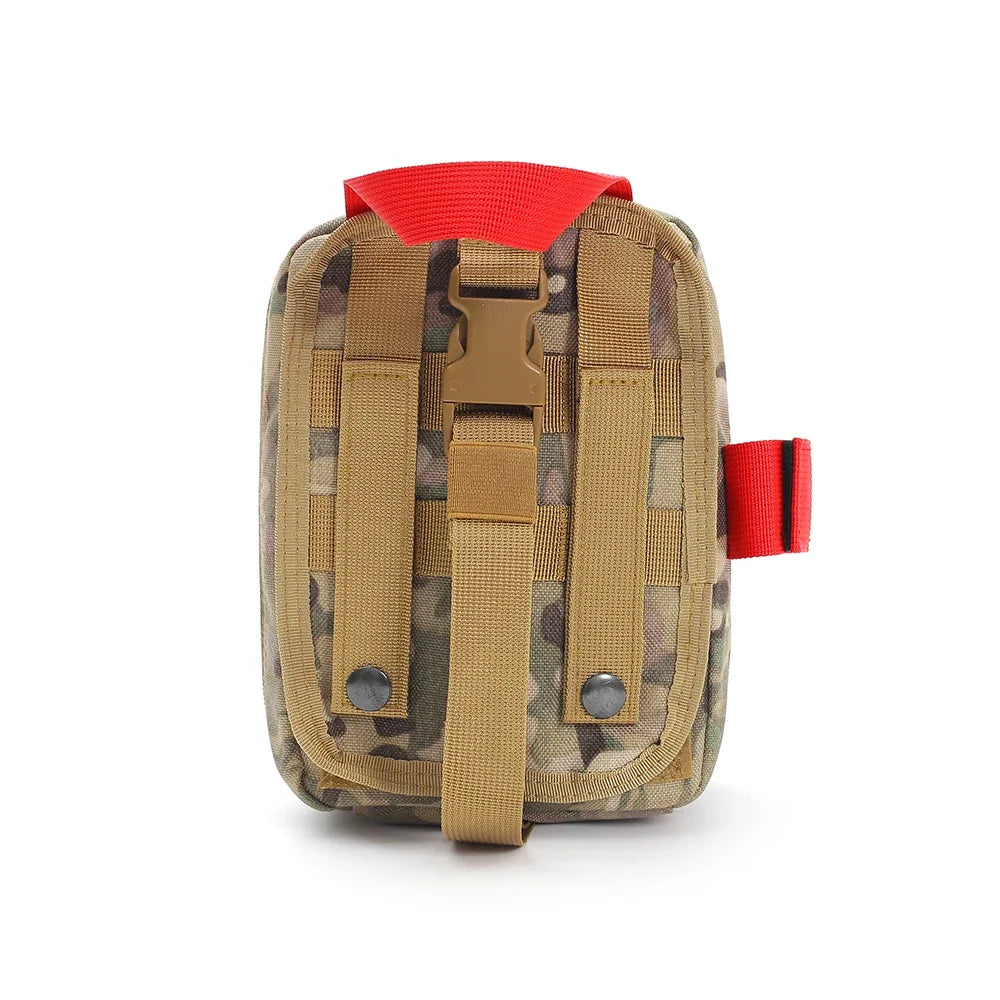 Molle EDC Pouch First Aid Kit Bag Medical Waist Pack Utility Tool Bag Emergency First Aid Survival Kit Backpack