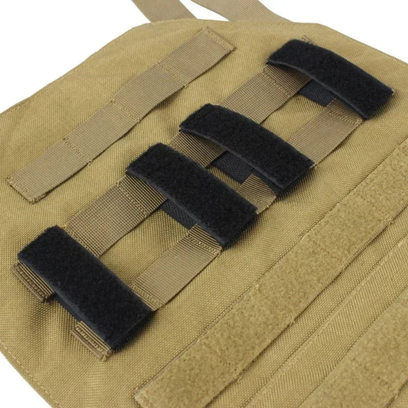 4PCS Molle Strip Adapter Vest Backpack Patch Panel Hook&Loop Converter Ribbon Strips Badges ID Patches Display Holder