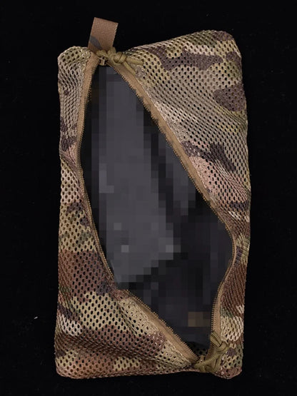 Mesh Pouch Outdoor Travel Sundries Net Bag Organize Accessories MOLLE Camping Utility Admin Pocket