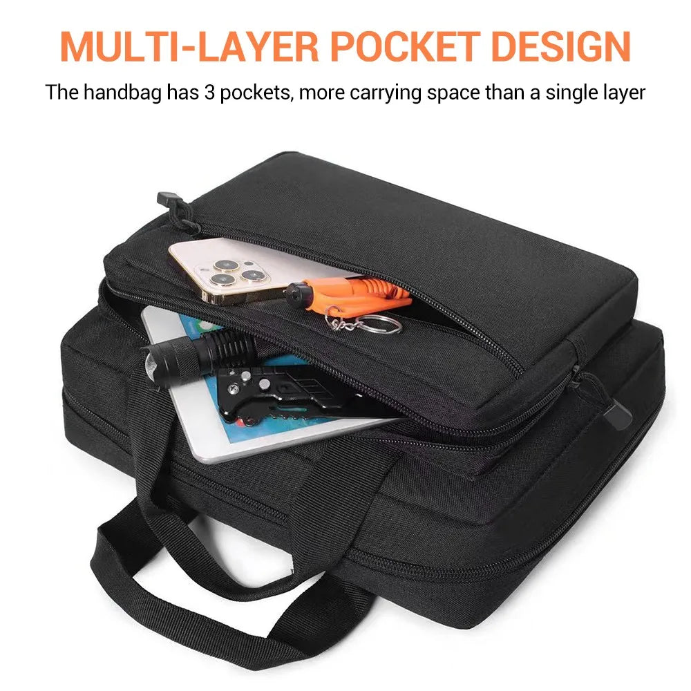 Pistol Gun Bag Double Layer Pistol Duffle Bag Gun Protection Pouch Dual Handgun Range Case Outdoor Hunting Shooting Range Bag