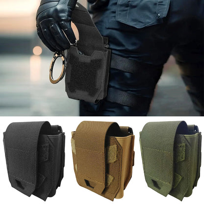 Shackles Holder Tactical Handcuffs Molle Pouch Shackles Case Universal Holster Quick Release Standard Cuffs for Vest
