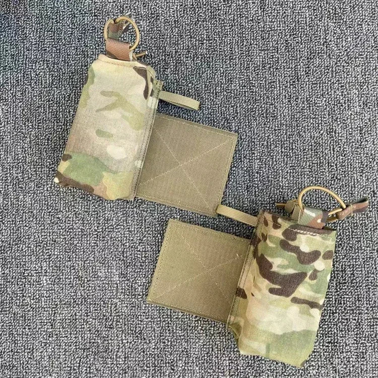 Tactical Radio Pouch MK3 MK4 Chassis Micro Fight Expander Wings Magazine Pouch Chest Rig Plate Carrier Multicam Mag Bag