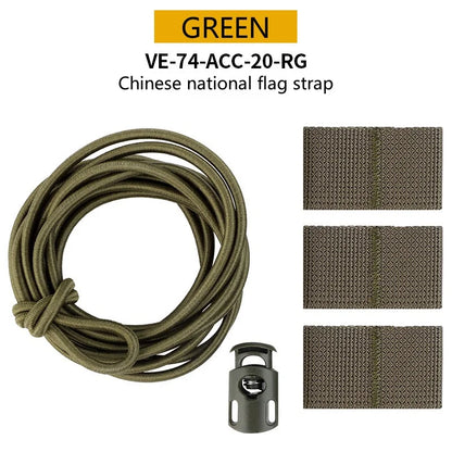 Ophidian Tac Tactical Bungee Elastic Fasten , MOLLE Vest Tool Organizer Cord Attachment Kits for Outdoor Camping Hunting EDC