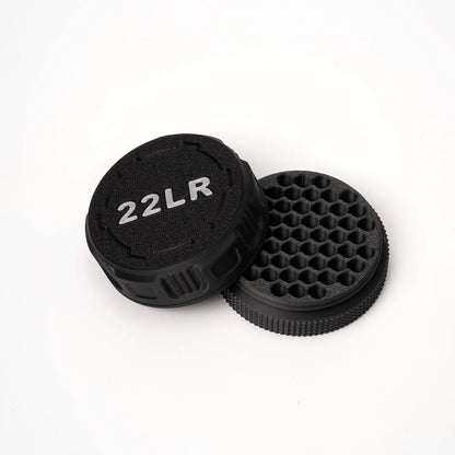 22 caliber micro ammunition storage box with screw lid design compact and durable pocket size easy to carry ammunition box Avail