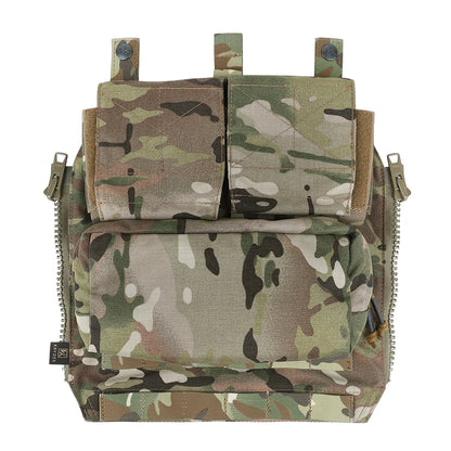KRYDEX Tactical Zip On Pouch Plate Carrier Backpack Bag For CPC NCPC AVS JPC2.0 Hunting Airsoft Vest Accessories