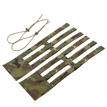 1000D Nylon Tactical Vest Accessories Cummerbund Molle Webbing Waist Cover For JPC AVS CPC 6094 Vest Gear Accessories
