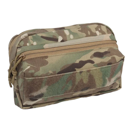 SS Style CCS GP Tactical Pouch MOLLE Mounting System Double Zipper Utility Storage Bag For MKV Chassis Placard Hunting Vest