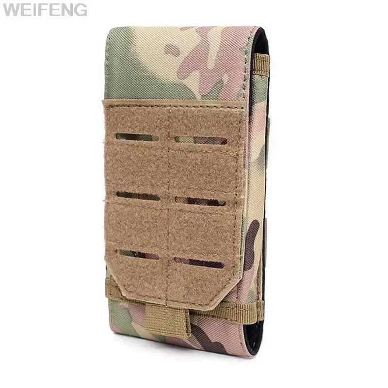 Tactical Cell Phone Belt Cigarette Pouch Holder Waist Pack Hunting Accessories Bag Outdoor Molle Mobile Phone Bag