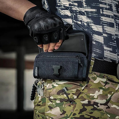 OneTigris MOLLE Horizontal Cell Phone Bum Bag Outdoor Sports Fanny Pack for 4.7"/5.5" Phone | Reusable Packaging