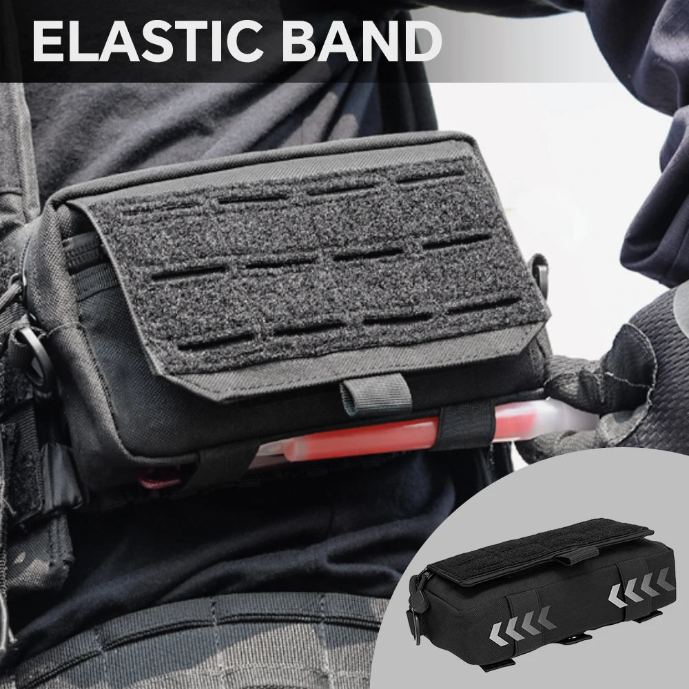 Molle Utility EDC Waist Bag Tactical Pouch Medical First Aid Bag Outdoor Survival EDC Tool Kit Belt Pouch Sports Hunting Bag