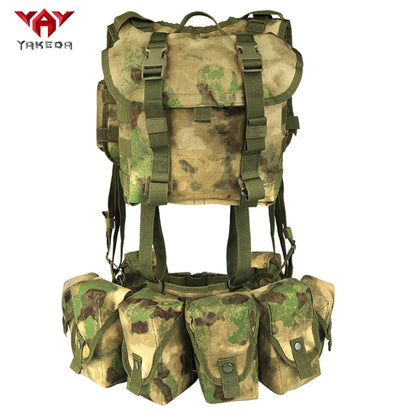YAKEDA Multi functional Bellyband Hunting Tank Top with Multiple Ribbons and Snap Lock, Equipped with Multiple Storage Bags