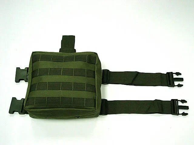 Hunting Thigh Molle Pack Nylon Tactical Drop Leg Bag Camping Cycling  Hunting CS Hanging Tactical Tool Bag High Capacity