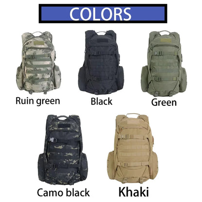 45L Waterproof Fishing Hunting Backpack Outdoor Rucksacks Tactical Sports Camping Hiking Trekking Bags Wholesale