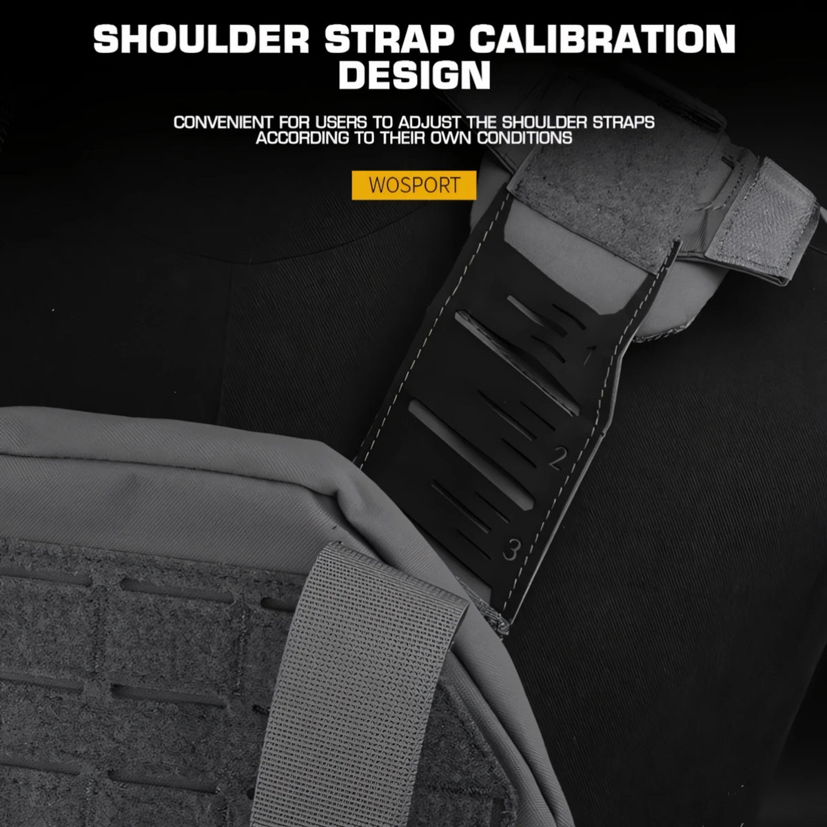 Wosport KZ Tactical Plate Carrier Vest Quick Release Cummerbund G Buckle Adjustable Shoulder Straps for Tactical Airsoft Games