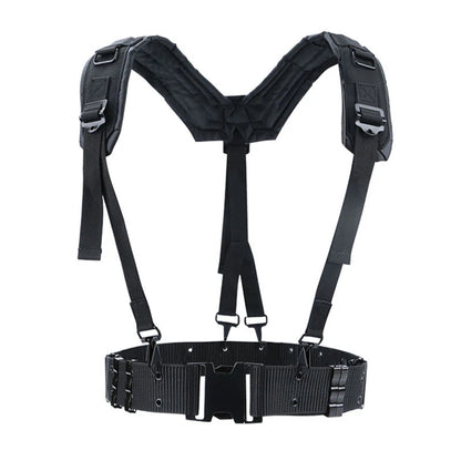 Outdoor Tactical Belt CS Army Fans Combat Belts Military Hunting Accessorios Y Belt Girdle Shoulder Chest Strap Tactico Military