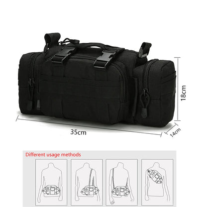Multifunctional Outdoor Sport Waist Bag for Fishing Running & Photography Gear Storage Waist Pack