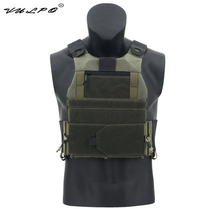 VULPO FCSK 2.0 Tactical Vest Lightweight Hunting Airsoft Combat Vest CS Game Quick Release Elastic Cummerbund Vest