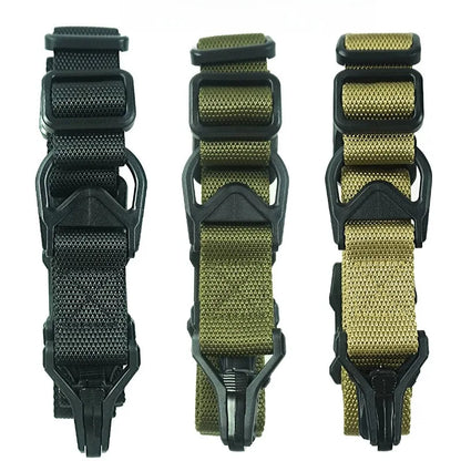MS3 Tactical Multi Purpose Sling Single Double Point Adjustable Strap Outdoor CS Training Portable Carry Shoulder Belt