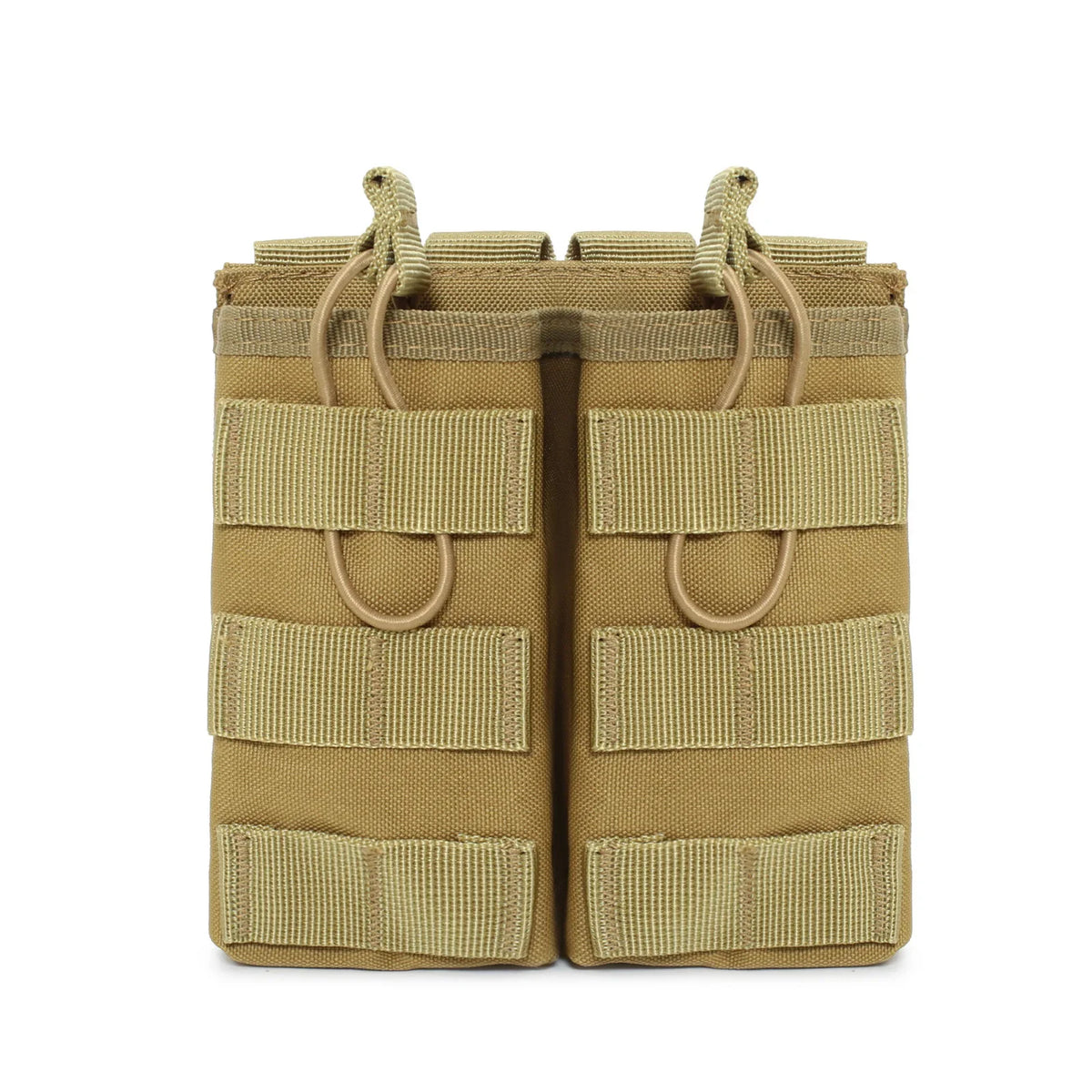 MOLLE M4 M16 Double Magazine Pouch Open Top Hunting Accessories EDC Waist Bag AR AK Rifle Mag Holder Vest Pouches