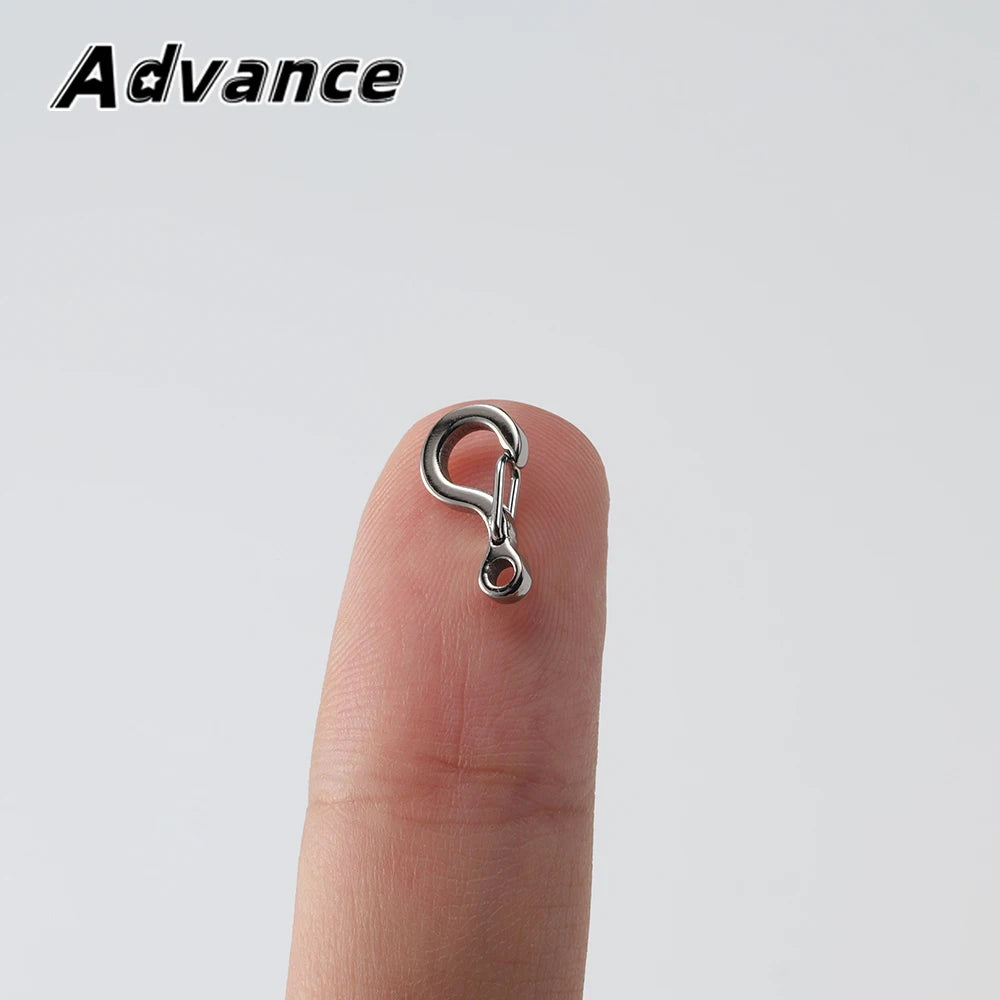 Small Size Key Chain Buckle Outdoor EDC Tool Keyring Accessories Titanium Alloy