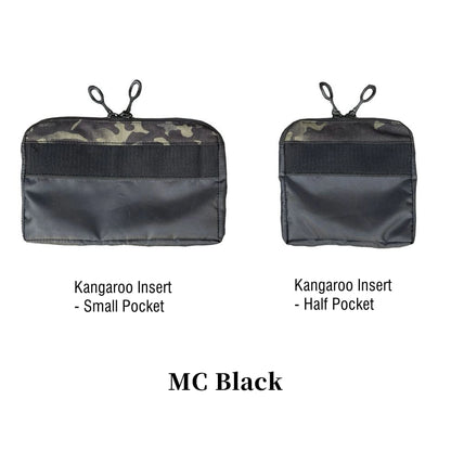 【Tactical Raiders】PI-007 Insert - Small/Half Pocket FERRO Kangaroo Pocket with Built-in Zipped Compartment