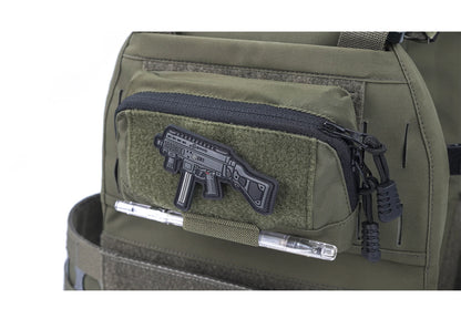 Tactical Molle Map Pouch Huting Equipment Ferro Concepts Airsoft Edc Bag Admin Panel Camping Accessories Outdoor Black
