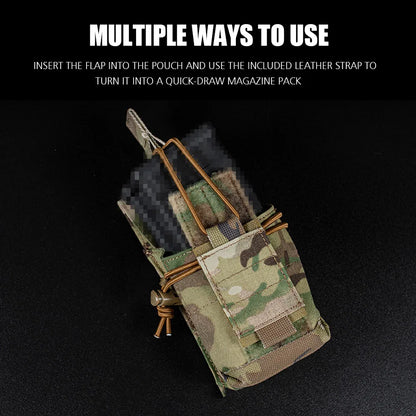 Tactical M4 AR15 556 Multi-function Mag Pouch MOLLE Radio Bag Walkie-talkie Pack Hunting Vest Plate Carrier Holster Pouches