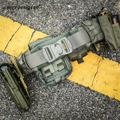 Emersongear Battle Belts Combat Hunting Molle Padded Patrol Heavy Duty Waist Strap Hiking Outdoor Camping Waistband