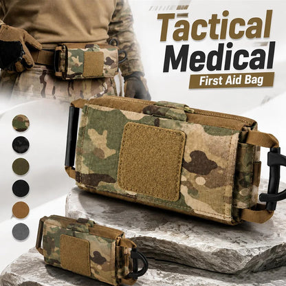 Tactical IFAK Medical Pouch MOLLE First Aid Bag Quick Access Trauma Kit Holder for Vest Belt Airsoft Outdoor Emergency  Gear