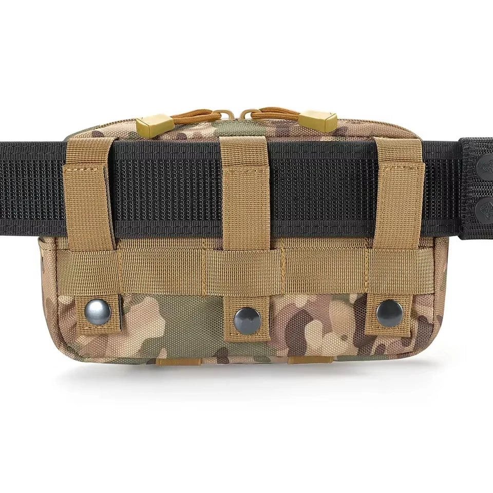 Tactical Molle EDC Waist Pack Utility Medical Phone Pouch Outdoor Hunting Bag