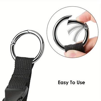Buckle Backpack Strap Portable Strap with Release Buckle Additional Bag Luggage Strap Belt Jacket Holder