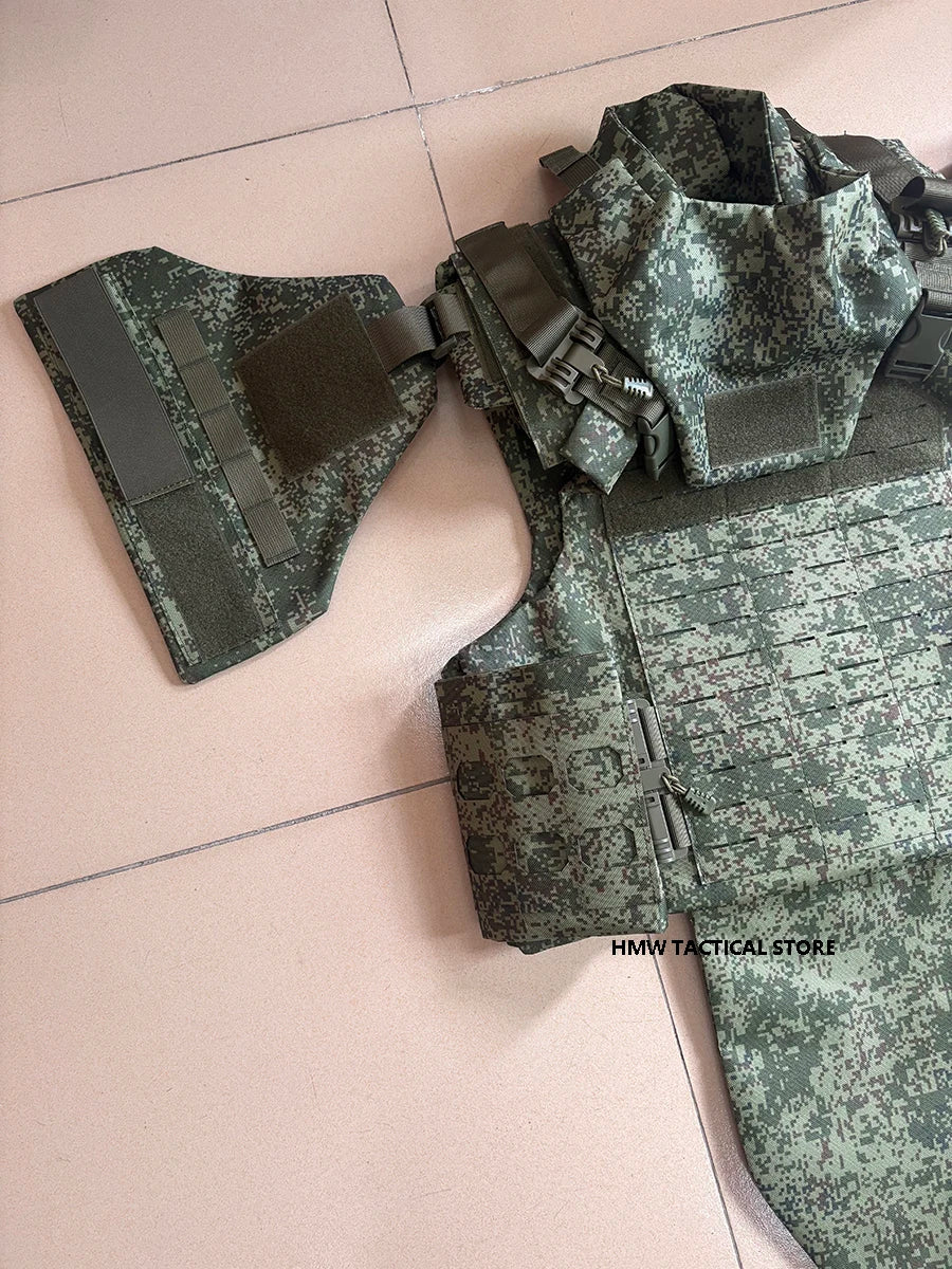 CS laser vest 6B45 detachable heavy armorCS laser vest 6B45 detachable heavy-duty protective EMR Russian camouflage vest