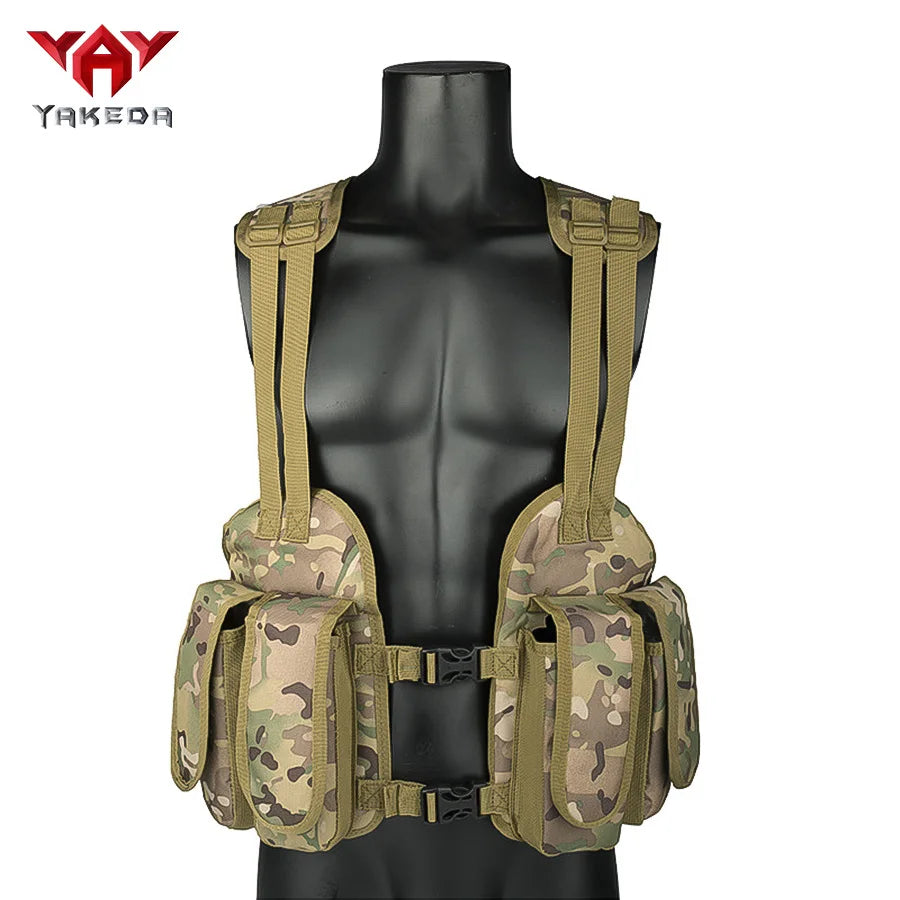 YAKEDA Multi functional Seal Training Vest Outdoor Protection Training Vest Camouflage Vest