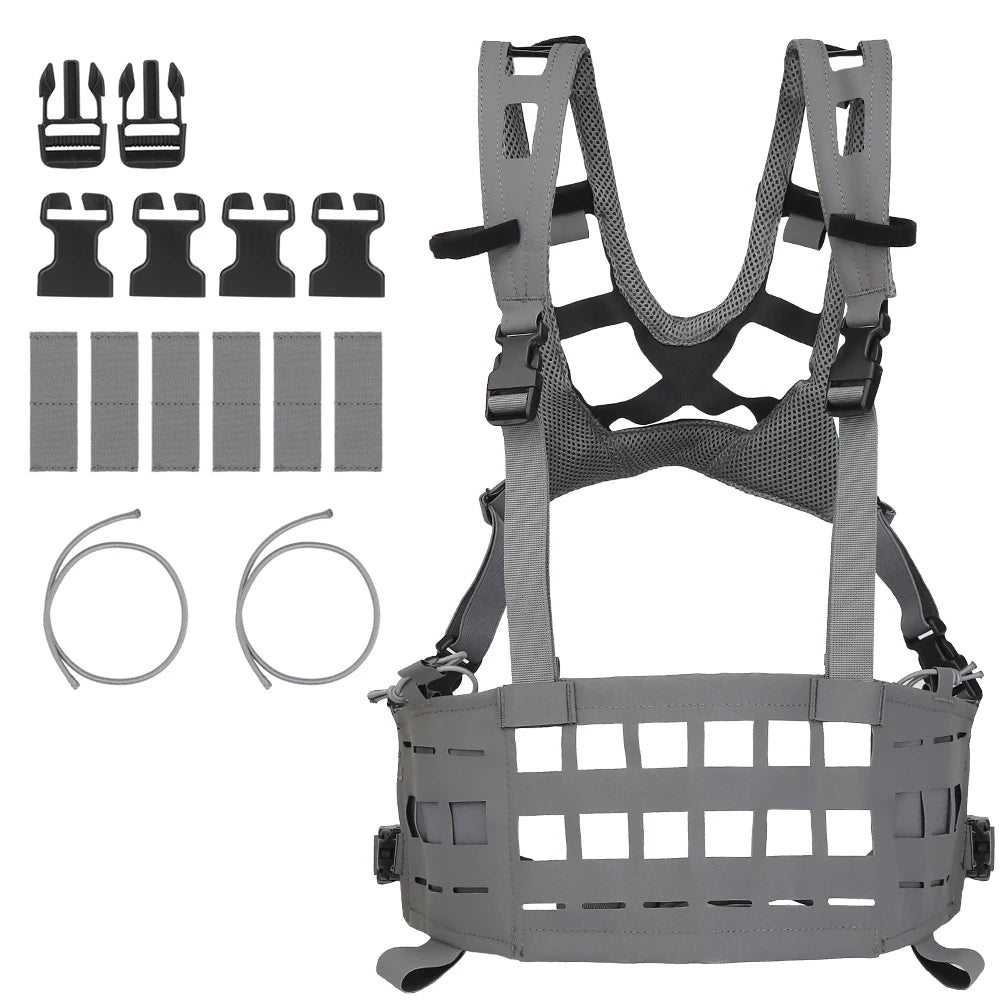 JPC Tactical Vest SPC Chest Rigs Molle System Hunting Airsoft Paintball Lightweight Multi-functional Load Bearing Platform