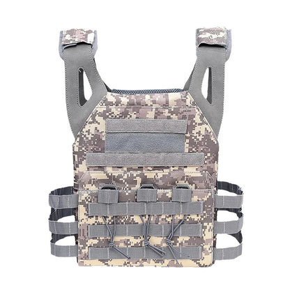 Tactical JPC Vest Body Armor Hunting Carrier Airsoft CS Combat MOLLE Camo Military Vest Paintball Game Body Armor Gear