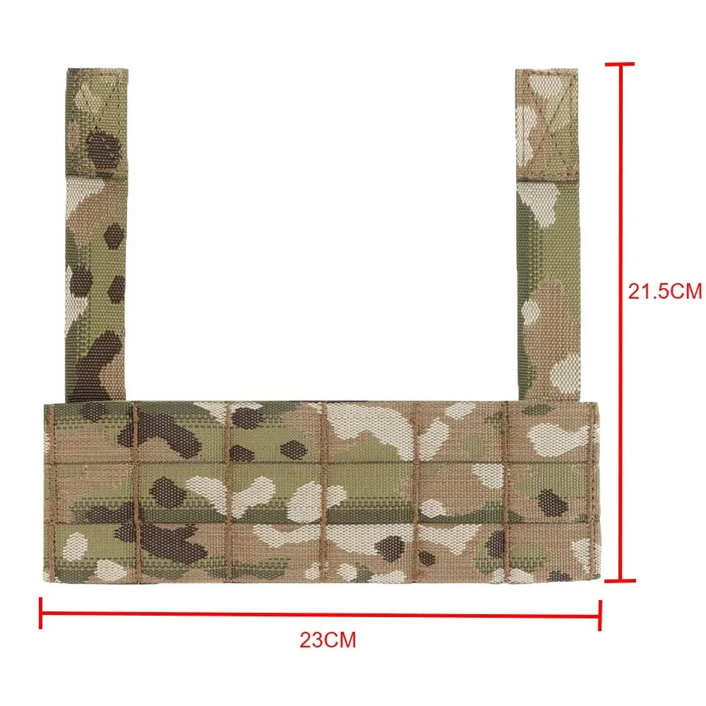 Tactical Thorax MOLLE Placard Chest Rig Expansion Plate EUD Bridge Molle Panel for D3CRM D3CRX Vest Hunting Airsoft Accessories