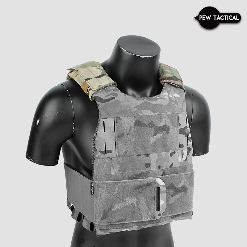 PEW TACTICAL Universal Shoulder Pad Tactical Vest Built-in High Cushioning Shoulder Pad