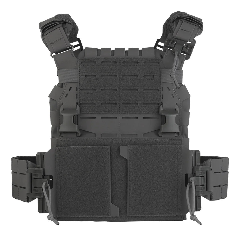 Tactical ARC Plate Carrier V2 Assault Rig Combat Training Protective Vest with Triple Magazine Pouch Quick Release MOLLE System