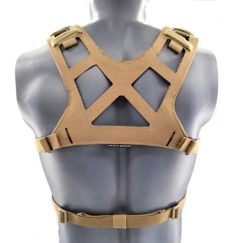 Airsoft MK3 D3CRM Chest Strap Tactical Chest Rig Vest Gear Accessories Unloading Multicam Laser Cutting Carrier Strap