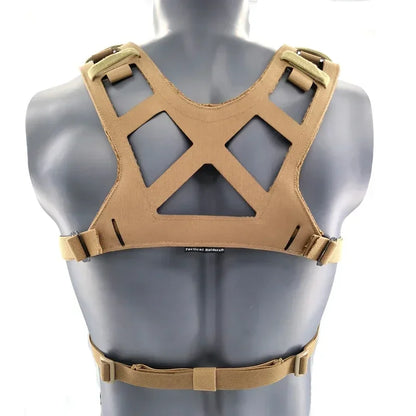 Airsoft MK3 D3CRM Chest Strap Tactical Chest Rig Vest Gear Accessories Unloading Multicam Laser Cutting Carrier Strap