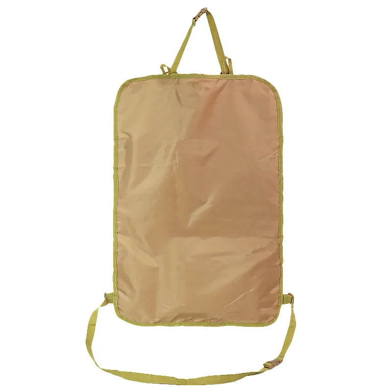 Tactical Car Seat Back Storage Bag Multifunction Hunting Hanging Bag Nylon Pouch Mesh Pocket Universal Portable Car Accessories