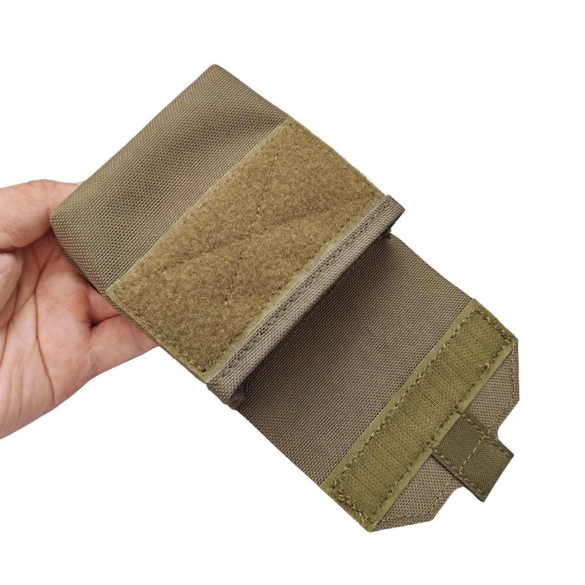 Tactical Utility Pouch Nylon EDC Small Gear Bag Flap MOLLE Compatible for Hiking Camping Outdoor