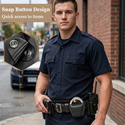 Universal Handcuff Cover 2Pcs Set Quick Release Compatible with Tactical Belt Vest System Handcuff Pouch Hunting Accessories