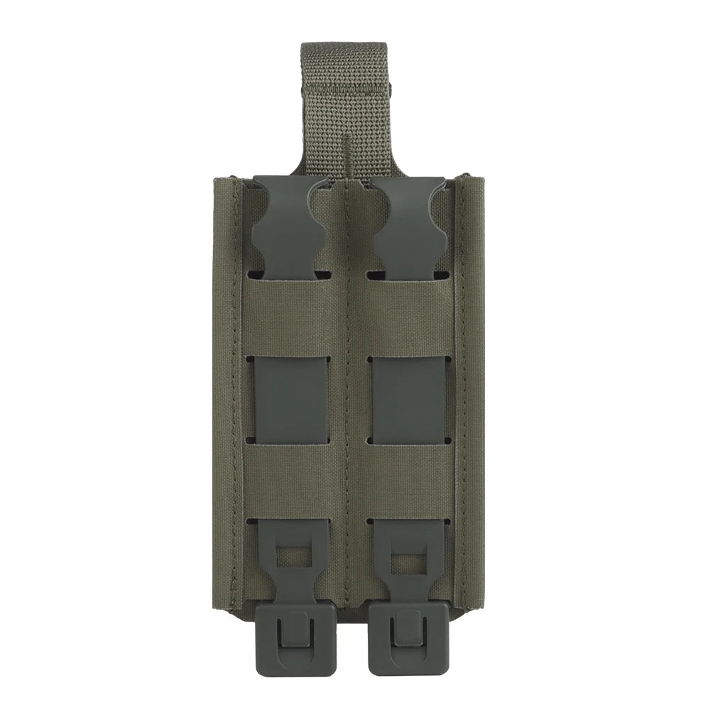 OPHIDIANTAC 5.56 Webbing Single Magazine Pouch with MOLLE Clips Widely Applicable Mag Holder for Hunting Accessories