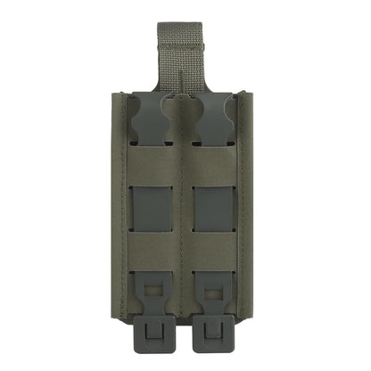 OPHIDIANTAC 5.56 Webbing Single Magazine Pouch with MOLLE Clips Widely Applicable Mag Holder for Hunting Accessories