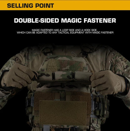 Molle Plate Carrier Back Panel for Hunting Vest, Multi-purpose Drop Hanging Plate V1 for Chest Rig Backpack