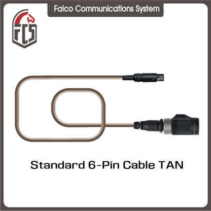 FCS-TACTICAL V20 PTT Single Communication Channels for AMP Headset and PRC148 152 Radios