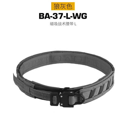 Hot Tactical Magnetic Quick Positioning Waist Belt M System Mounted with Inner and Outer Double-Layer Waist Belts