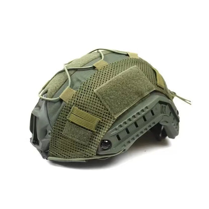 Tactical Helmet Cover Fast Helmet Multi-Camo Helmet Cover for Airsoft Helmet Paintball CS Wargame Sport Hunting Shooting Gear