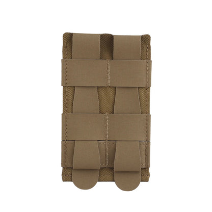 Single/Double/Triple Mag Pouch Elastic Molle Magazine Pouches Open-top Carrier for M4/M16/AR/AK Rifle Magazines